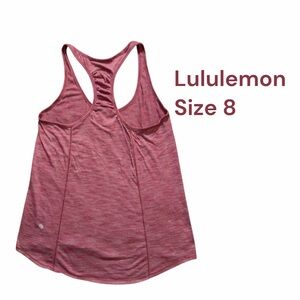 Lululemon sports tank top size 8